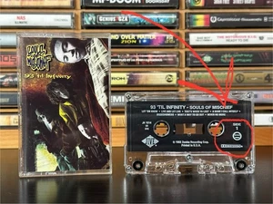 93 Til Infinity - Souls of Mischief Cassette | RARE W/ HIERO LOGO ON TAPE | VG+ - Picture 1 of 10