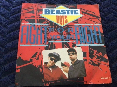 Beastie Boys Fight for your right 7" vinyl single record. - Image 1 of 4