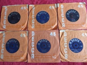 BILLY FURY ~ 6 x UK DECCA 45er KONVOLUT RESTPOSTEN - Bild 1 von 13