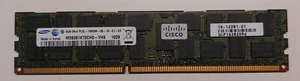 Samsung 8GB DDR3 1333 PC3L-10600R 1.35V Registered ECC RAM M393B1K70CH0-YH9 - Picture 1 of 2
