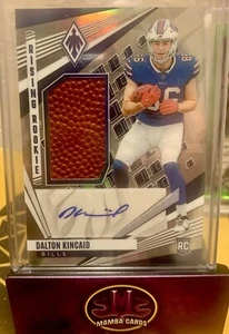2023 Panini Phoenix Dalton Kincaid Rising Rookie RC RPA Ball Patch Auto # /199 - Picture 1 of 2