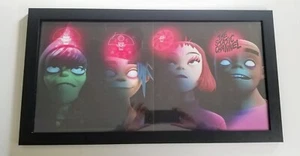gorillaz cracker island on parlophone LP poster only rare The static channel - Picture 1 of 2