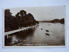 LONDON -  The Serpentine, Hyde Park. Real Photo posted 1930 (343)