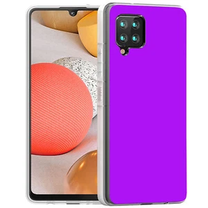 TalkingCase Slim Case for Samsung Galaxy A42 5G, Purple Print, USA - Picture 1 of 7
