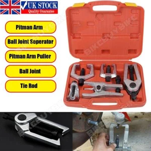 5Pc Front End Service Tool Kit Pitman Arm Puller Ball Joint Separator Tie Rod UK - Picture 1 of 13