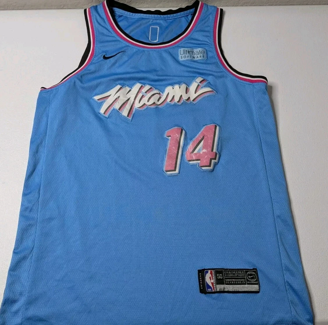 【NBAレア】Nike Miami Heat ウェイド ユニフォーム HASSAN WHITESIDE MIAMI HEAT JERSEY NBA BASKETBALL NIKE SHIRT MENS