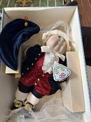 Cabbage Patch Kids Colección Porcelana 1986 'George Washington GW-0258 Foto 1 de 4