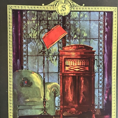 Vintage Ad 1921 Ephemera Steger & Sons Fonógrafo Piano Manufacturing Company - Imagem 1 de 2