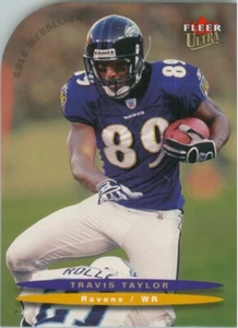 Travis Taylor 2003 Ultra Gold Medallion #130 Baltimore Ravens Football Card - Picture 1 of 2