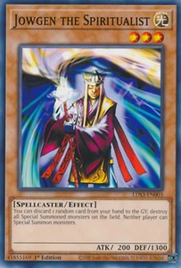 Jowgen the Spiritualist LDS3-EN003 1st N/Mint YUGIOH Card Common - Picture 1 of 1