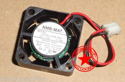 NMB-MAT 1004KL-01W-B50  DC 5V 0.18A 2.5CM 2-Pin  cooling fan - Image 1 of 2
