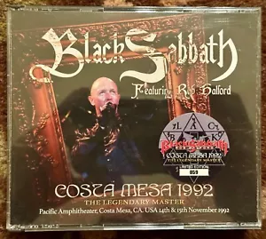 BLACK SABBATH “COSTA MESA 1992” ULTRA RARE LIVE ORIGINAL 3 CD SET - Imagen 1 de 5