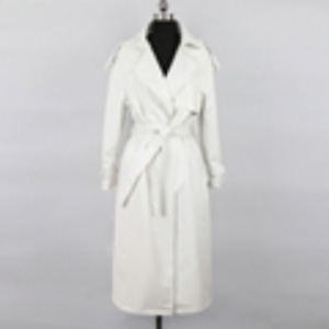 Spring Black Oversized Long Waterproof Trench Coat for Long Sleeve Loose