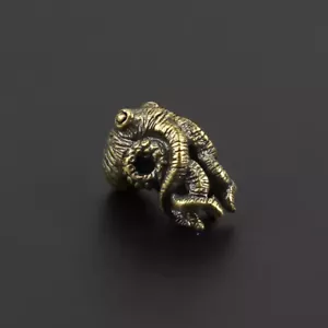 Octopus Bead DIY Bracelet EDC Knife Paracord Handmade Beads Lanyard Kenchain - Picture 1 of 9