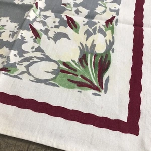 Vintage Print Floral Cotton (1) Napkin 15.5x17.5" - Picture 1 of 8