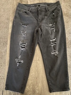 Lane Bryant 18 tiro bajo elástico corte novia, detalles lentejuelas, Bin B Foto 1 de 4