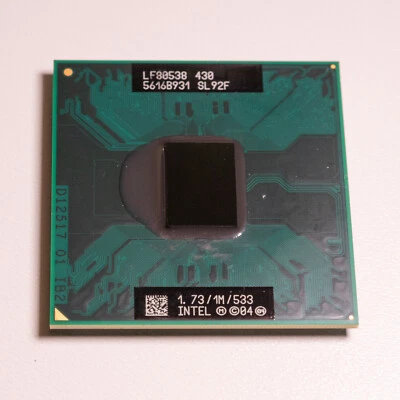 Processeur intel Celeron M 430 (1.73GHz - 1Mo cache - 533 MHz bus) - Photo 1/2