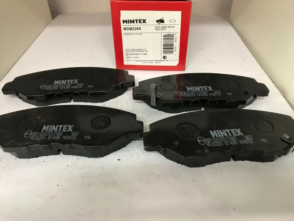MIntex Brake Pads for Honda CR-V 2 II Front MDB2265 - Image 1 of 4