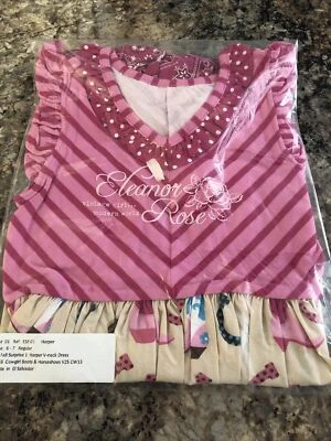 Eleanor Rose Harper Vaquera Botas y Herraduras Vestido Nuevo 6-7 Foto 1 de 4