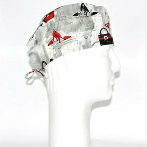 Girls at NYC Theme Scrub Hat - Picture 1 of 1