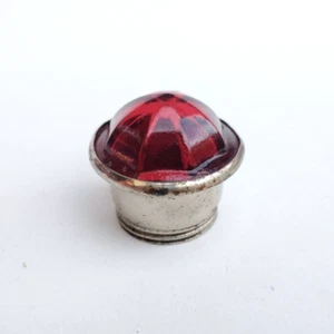 8-Eck-Glas Kappe für Stab-Rücklicht 25mm-Gewinde Oldtimer bicycle taillight - Picture 1 of 5