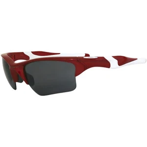 Oakley Custom Half Jacket 2.0 XL Team Red Polarized Grey Mens Sports Sunglasses - Bild 1 von 1