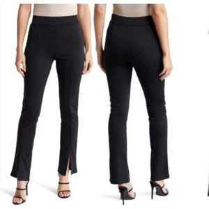 Wildfox Black Split Hem Pull-On Pants NWT Size Medium - Picture 1 of 8