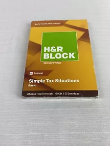 H&R Block Basic Steuersoftware - Mac|Windows - Neu - Authentic Simple Tax 2018 - Bild 1 von 6