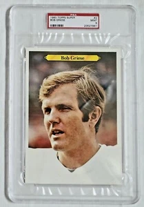 PSA9 1980 Topps Super #2 Bob Griese Miami Dolphins HOF pop12 / only 6 higher - Bild 1 von 1