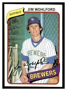 1980 Topps Jim Wohlford #448