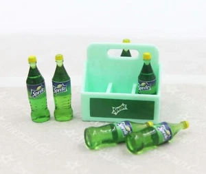 Botella y bandeja Sprite 6* 1/6 para figura de 12"" juguetes MUÑECA bebidas - Imagen 1 de 4