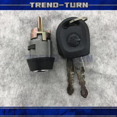 Interruptor de encendido de dirección llave de cilindro de bloqueo para VW 1971-2002 1H0905855A Foto 1 de 4