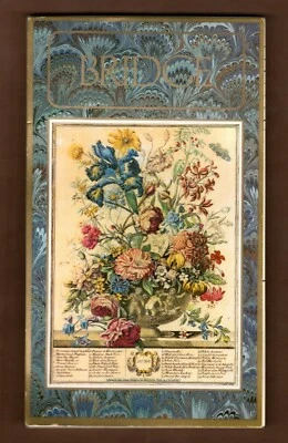 Caspari мост счет подушечка, ботанический июнь SP22 цветочный Winterthur музей и сады - Изображение 1 из 2