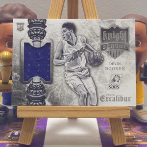 Parche de camiseta de tarjeta de novato Panini Devin Booker 2015-16 material usado para jugadores RC 7 - Imagen 1 de 4