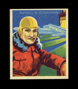 1934 National Chicle Sky Birds 28 Russell Boardman.  (Ser. of 48). NM. (TX5169). - Picture 1 of 2