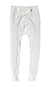 Kumpf Herren Hose Lang Eingriff Doppelripp Weiß Baumwolle Gr. 5 6 7 8 9 10 - Picture 1 of 1