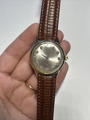 Collectible LONGINES w/ Diamonds Cal 370 17J Swiss Men’s Watch - Image 1 of 4