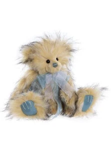 Charlie Bears 2024 Star Jasmine Cute Teddy Bear Plush Soft Blue Paws and Bow