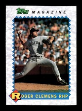 1990 Topps Magazine Roger Clemens   #TM26