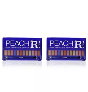 2 New CColor Cosmetics - 12-Color Eyeshadow Palette Makeup, Highly Pigmented Eye - Picture 1 of 7