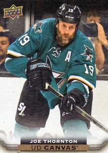 Joe Thornton 15/16 UD Canvas #C189. - Picture 1 of 1