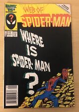 Web of Spider Man No 18 Sept 1986 Marvel 