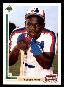 1991 Upper Deck Final Edition Rondell White    DS, RC #10F Montreal Expos