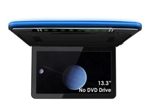 13.3" Car Roof Overhead Monitor Player Game HDMI/USB/SD/IR/FM Large HD Screen - Picture 1 of 9