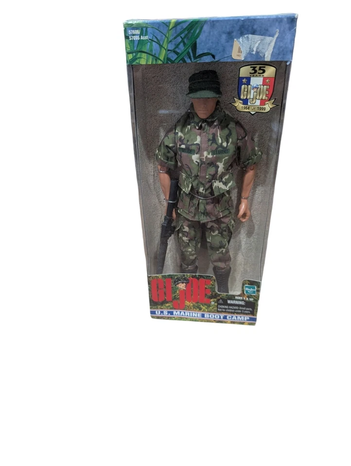 Gi Joe 35 Years US Marine Boot Camp Action Figure Hasbro 1999