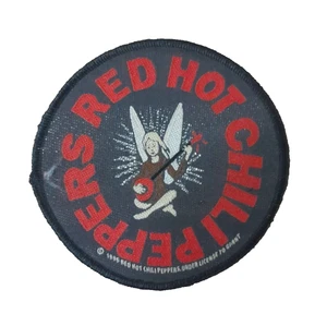 OFFICIAL RED HOT CHILI PEPPERS ONE HOT MINUTE 1995 ISSUE WOVEN PATCH - Imagen 1 de 2