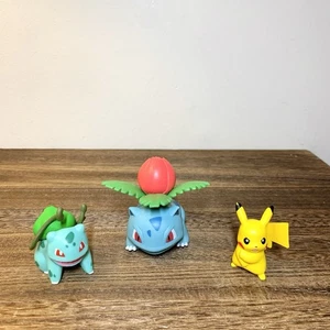 Pokemon Bulbasaur / Ivysaur / Pikachu Figures - Picture 1 of 8