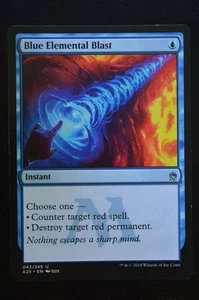 Magic The Gathering MTG BLUE ELEMENTAL BLAST Masters 25 LP Lightly Played - Picture 1 of 2
