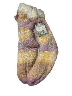 Botín Zapatilla Mujer Talla L/XL Forrado Piel Sintética Acogedor Regalo Salón Foto 1 de 4