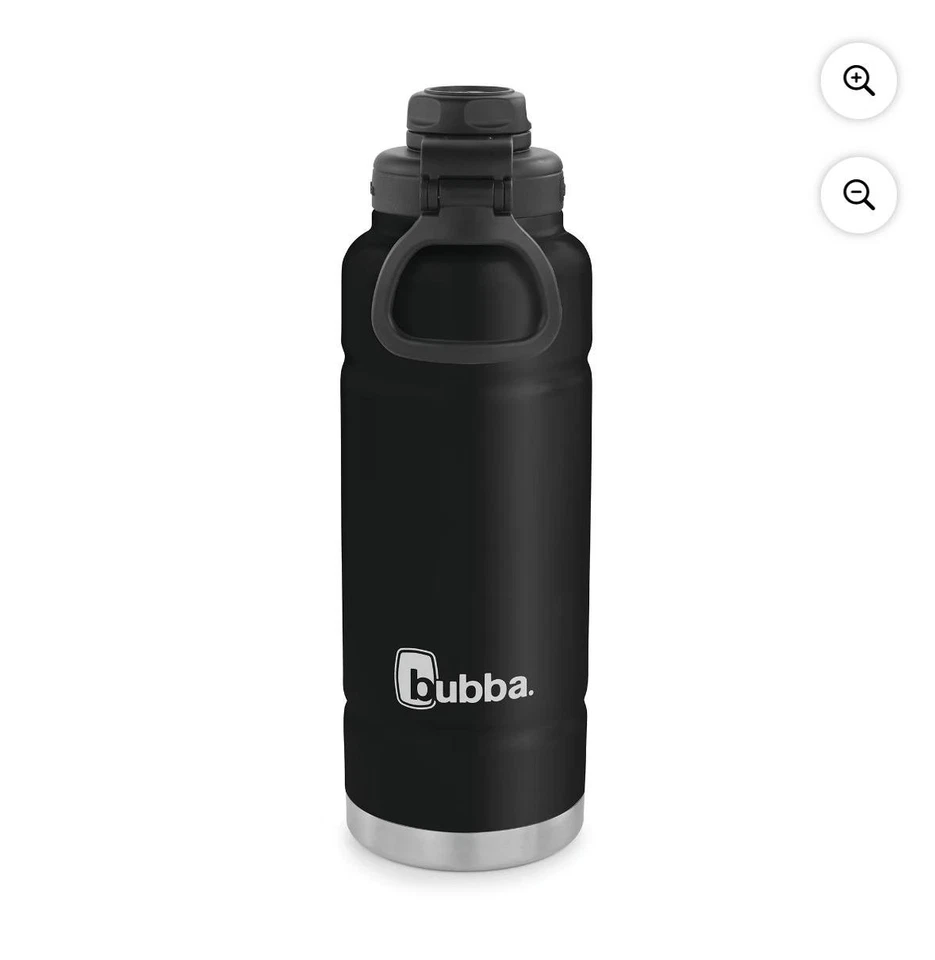 bubba Trailblazer Stainless Steel Water Bottle with Wide Mouth Lid Licorice, 40 - Image 1 of 1